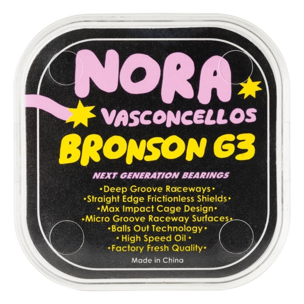  Bronson Speed Co Skateboard G3 Bearing Nora Vasconcellos Pro