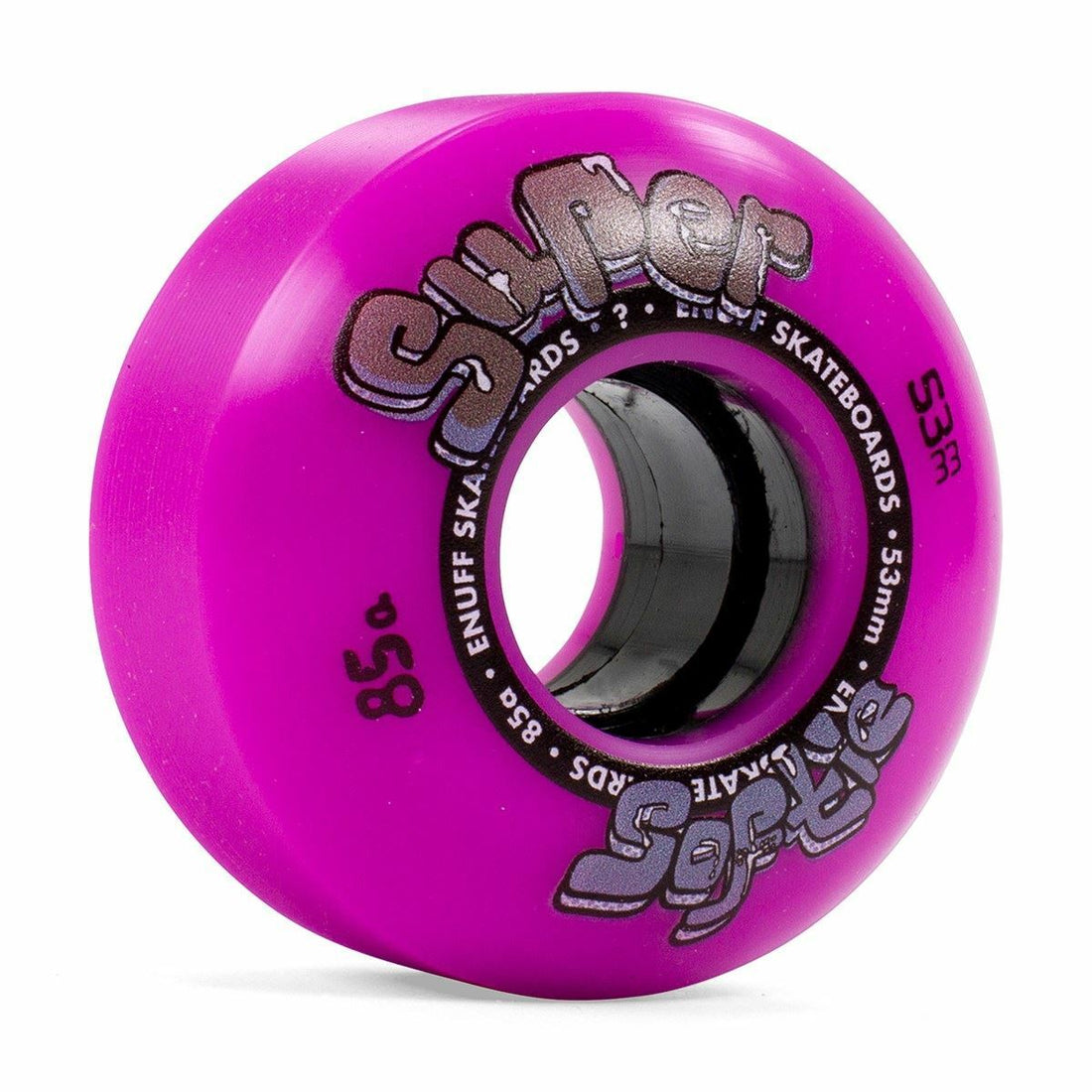 Enuff Super Softie Skateboard Wheel Purple 53mm