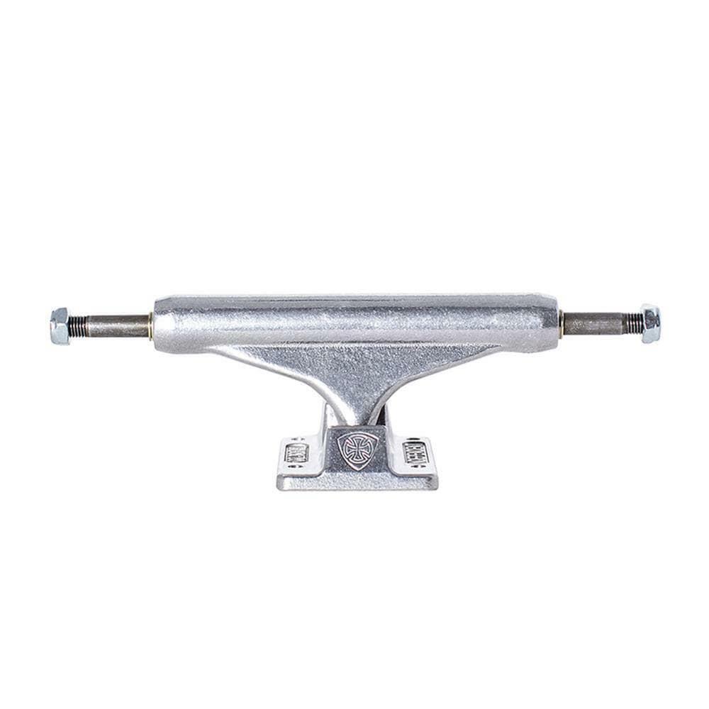 Independent Mid Skateboard Truck Polished Silver 129mm