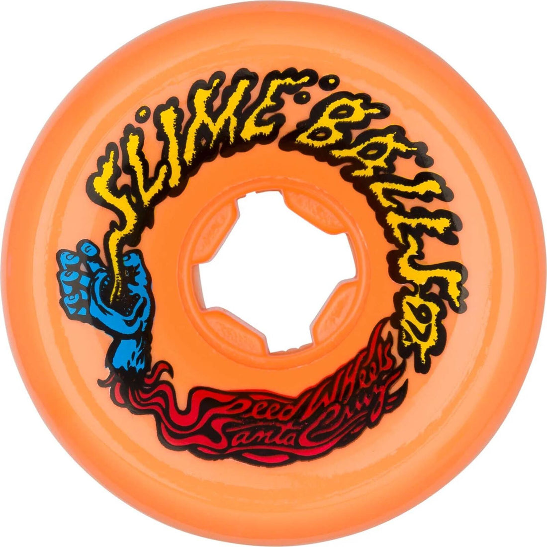 Santa Cruz Slime Balls Vomits Skateboard Wheel Orange 60mm