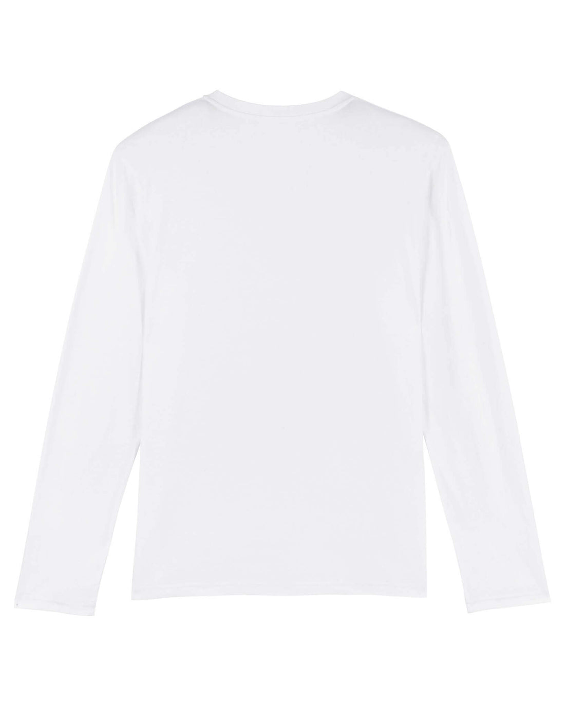 White Skater Long Sleeve, The Supply Network Back Print