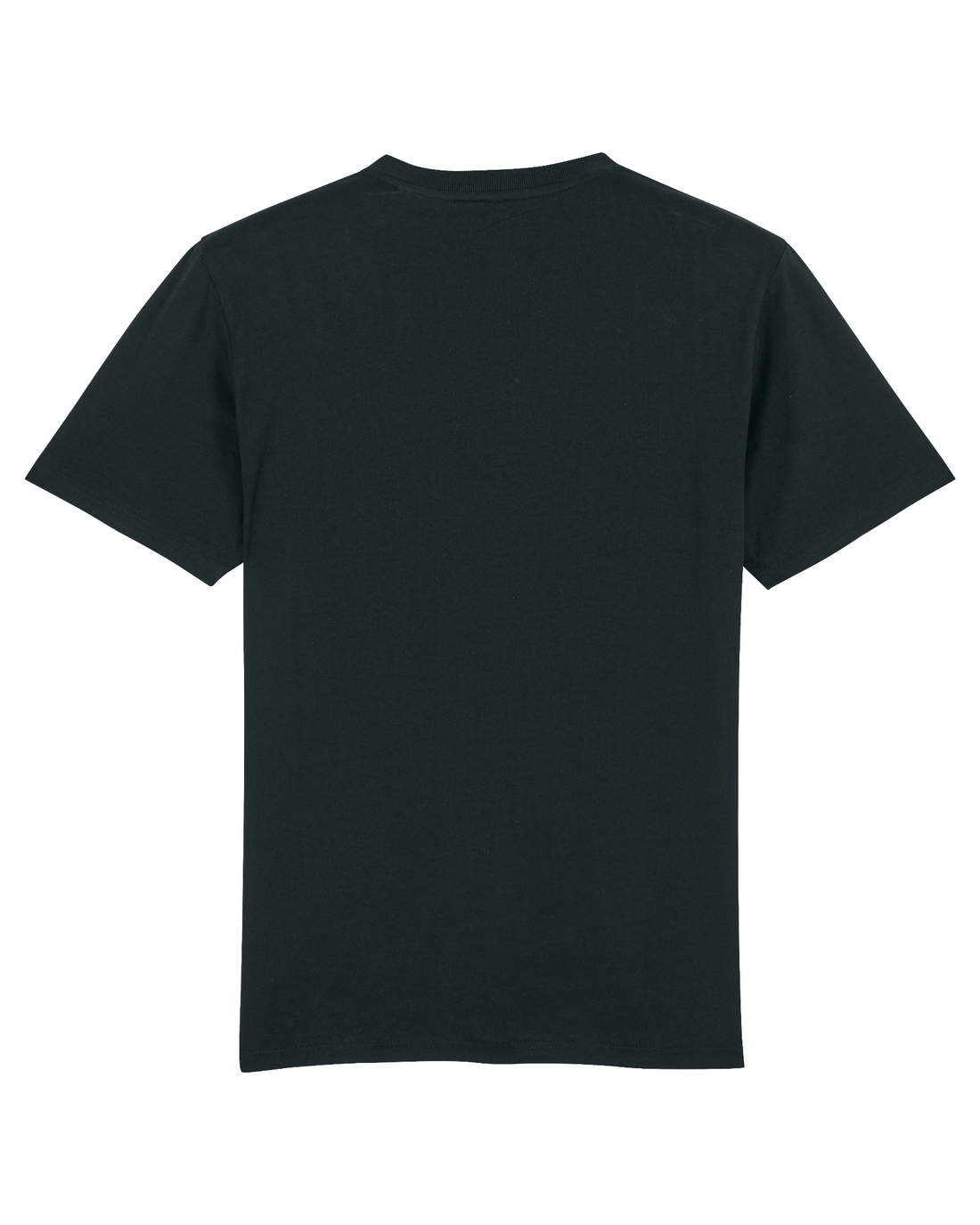 Black Skater T-Shirt, Psyche Surf Back Print