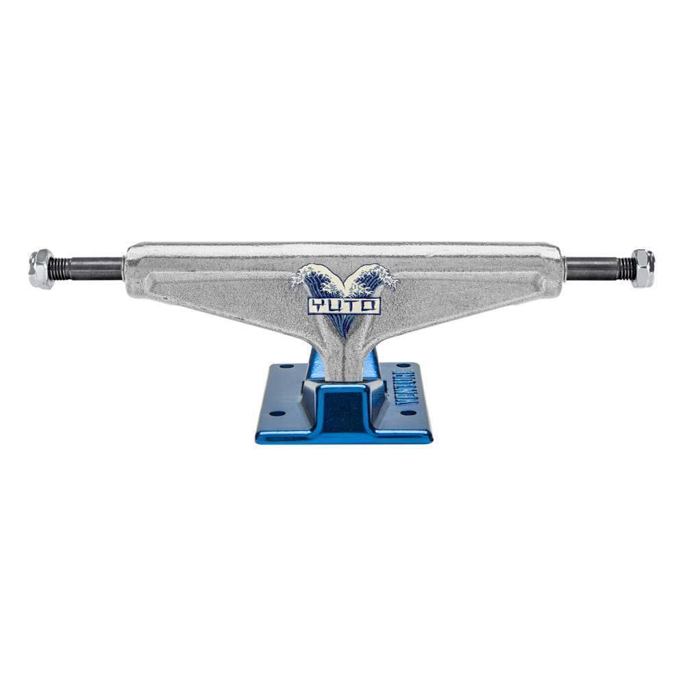 Venture V Hollow Skateboard Truck Yuto Great Wave High Polished Blue 5.2