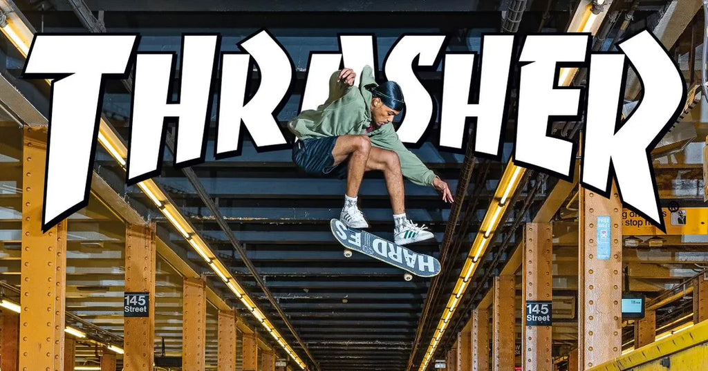 Patch Brodé Thrasher à Coudre - Logo Magazine Skateboard Patch Brodé Thrasher à Coudre - Logo Magazine Skateboard