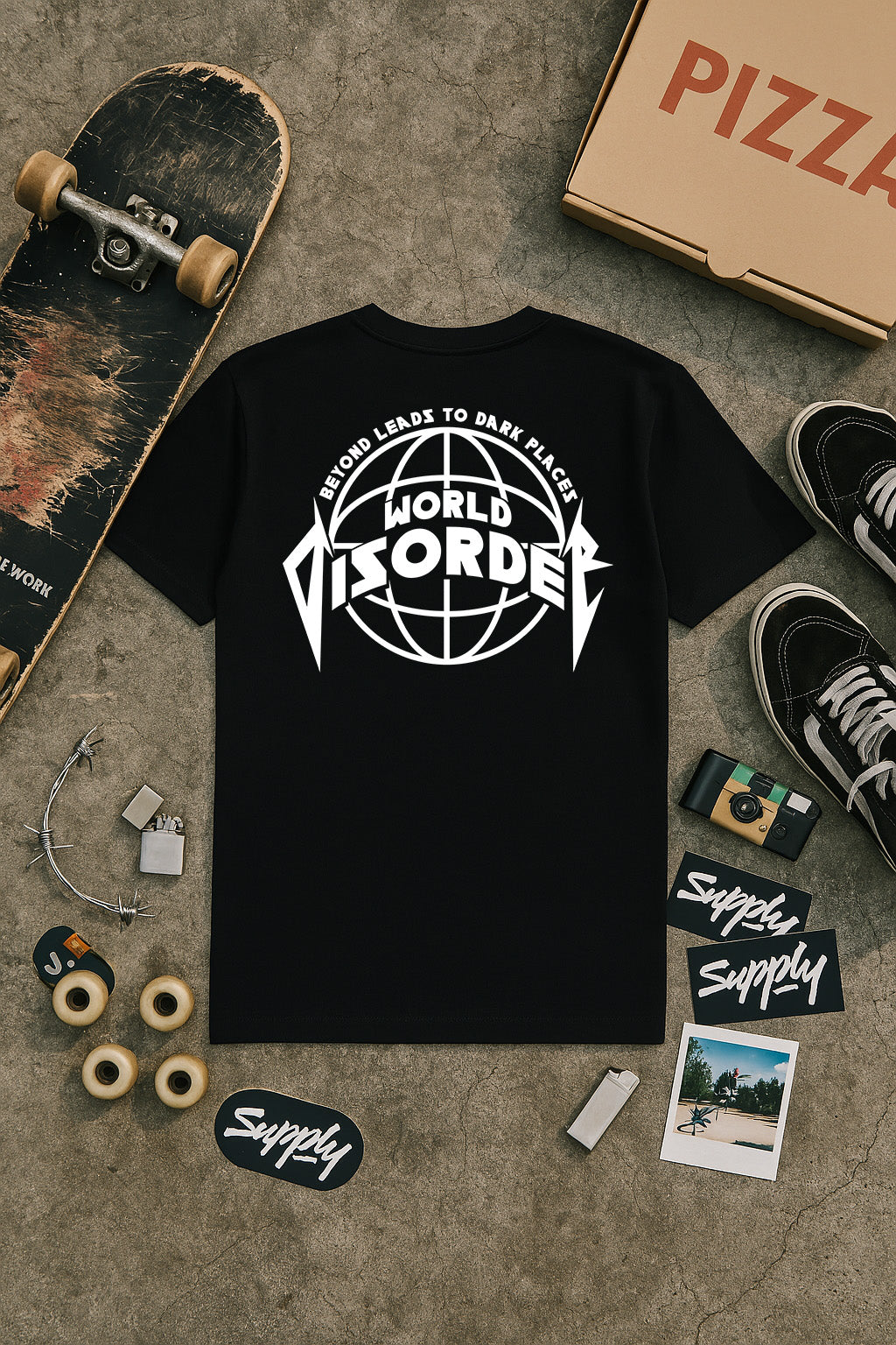 'World Disorder' Skateboard T-Shirt