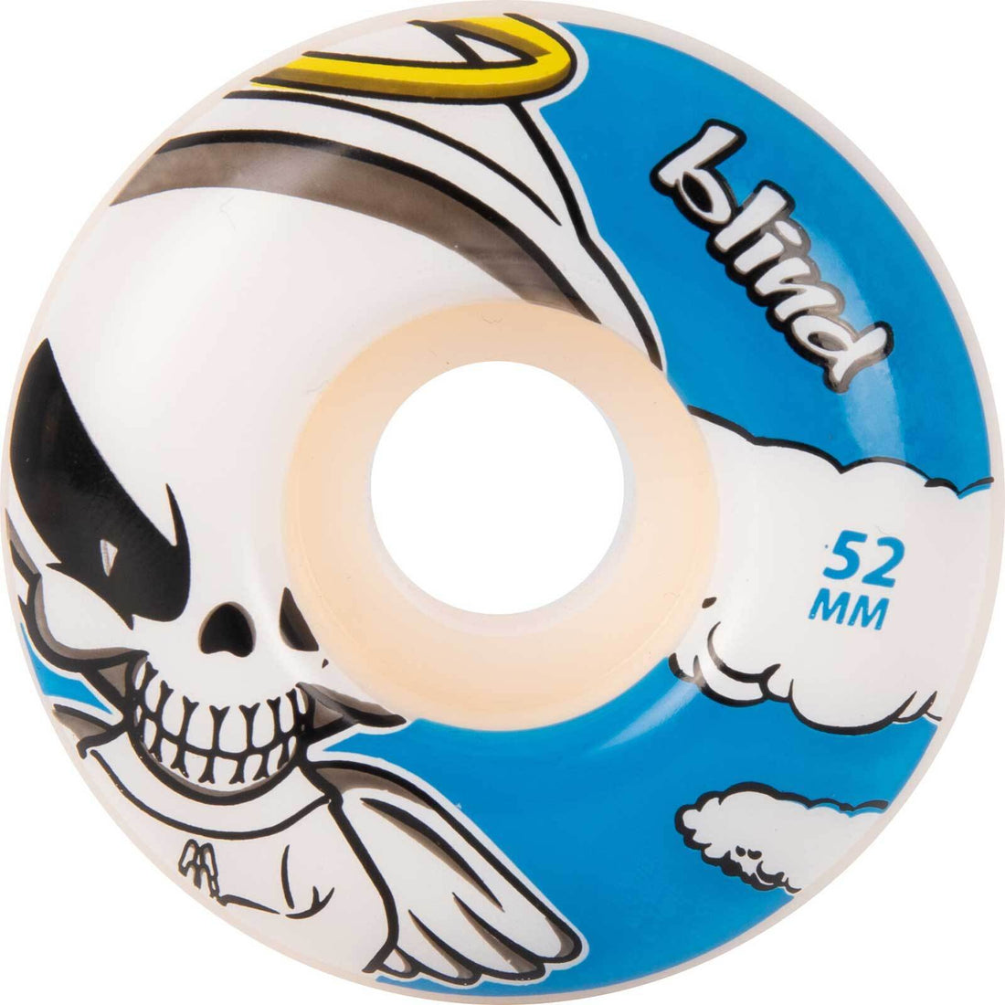 Blind Angel Reaper Skateboard Wheels Blue 52mm