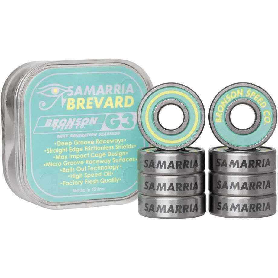 Bronson Speed Co .Samarria Brevard Pro G3 Bearings Pack of 8