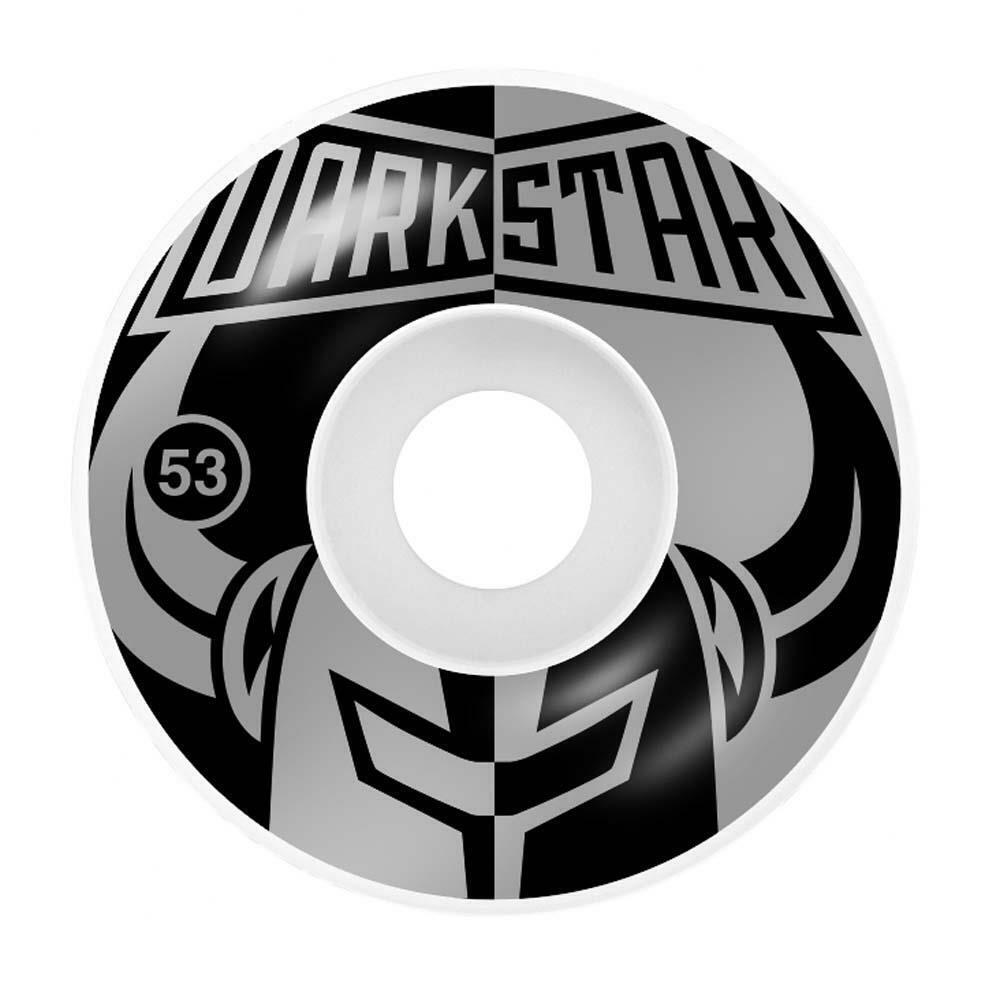 Darkstar Divide Skateboard Wheels Black Silver 53mm