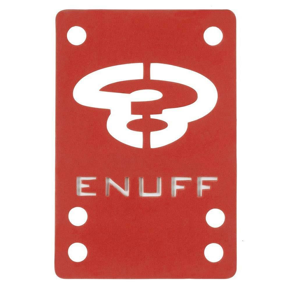 Enuff Skateboard Truck Rubber Riser Shock Pads Red