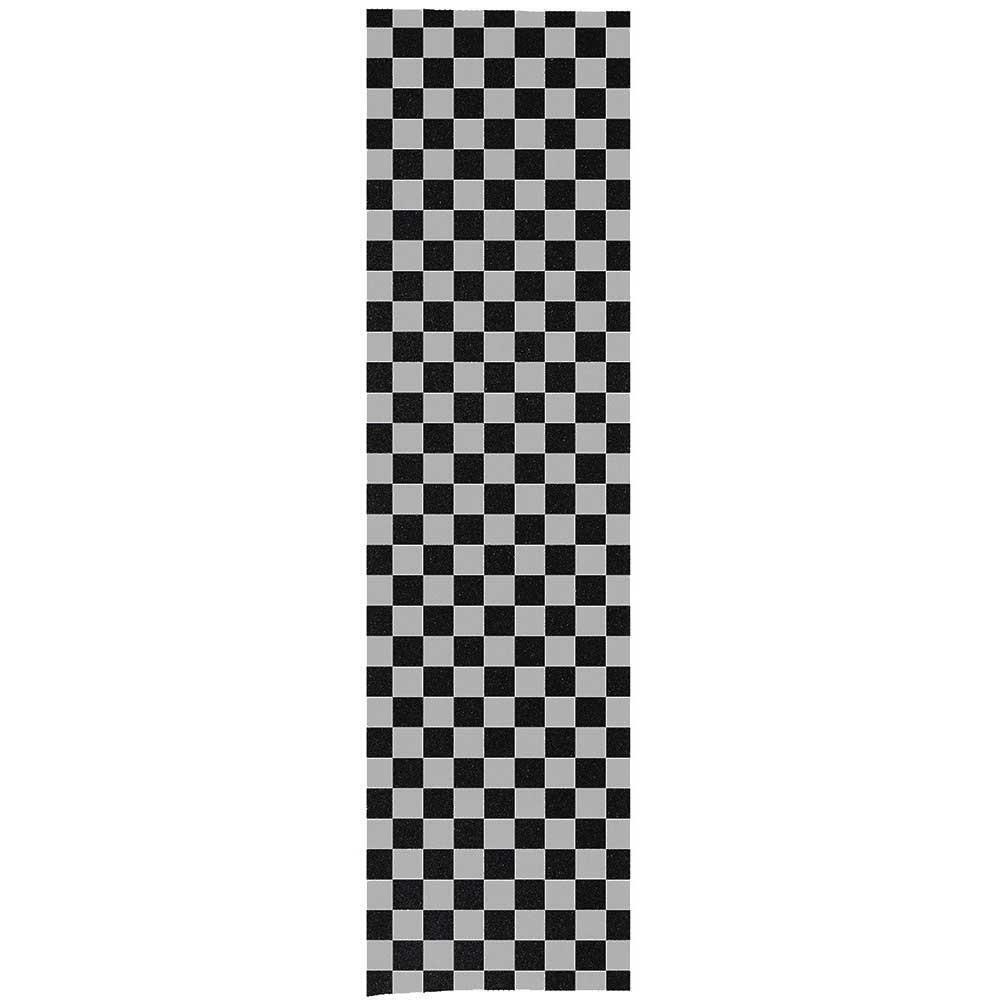 Enuff Checkered Grey Skateboard Grip Tape 33" x 9"