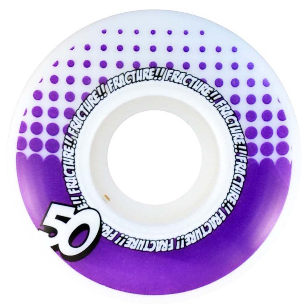 Fracture Skateboards Drops Skateboard Wheels Purple 50mm