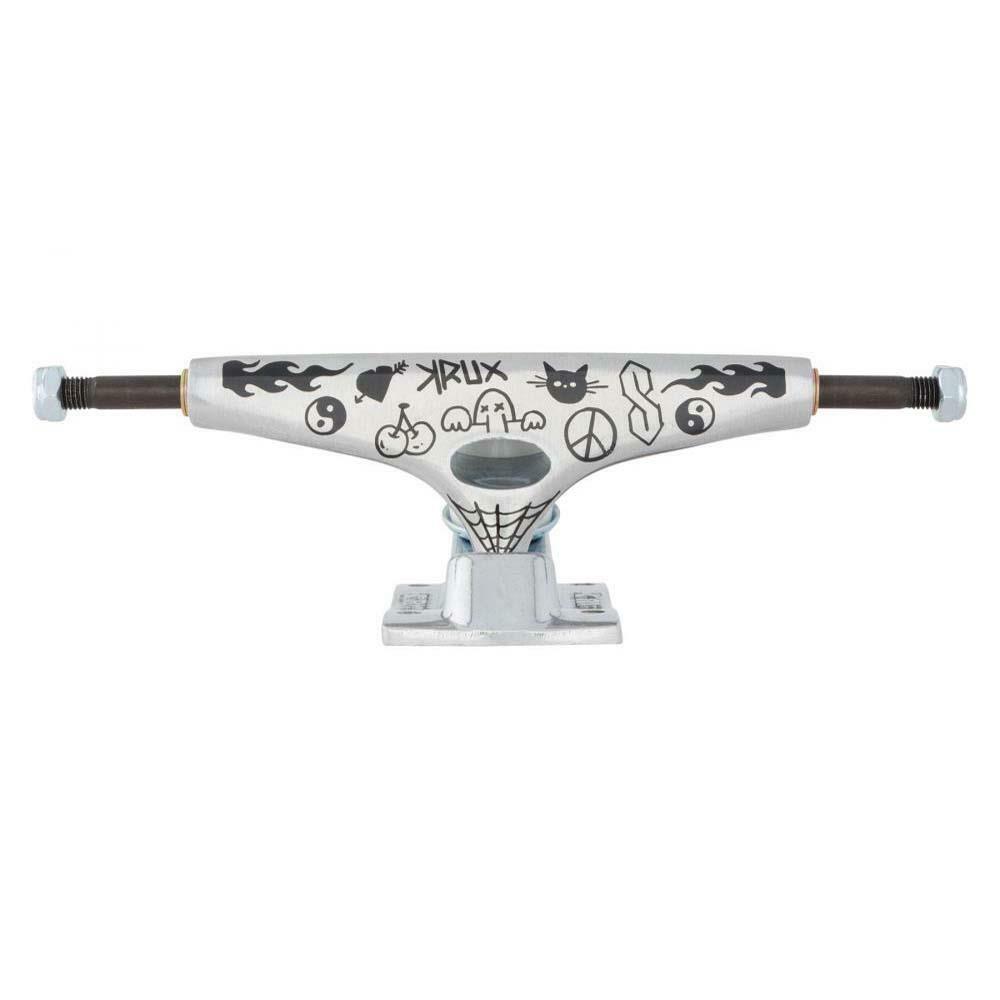 Krux Skateboard Trucks K5 Doodle Standard Silver 8.25"