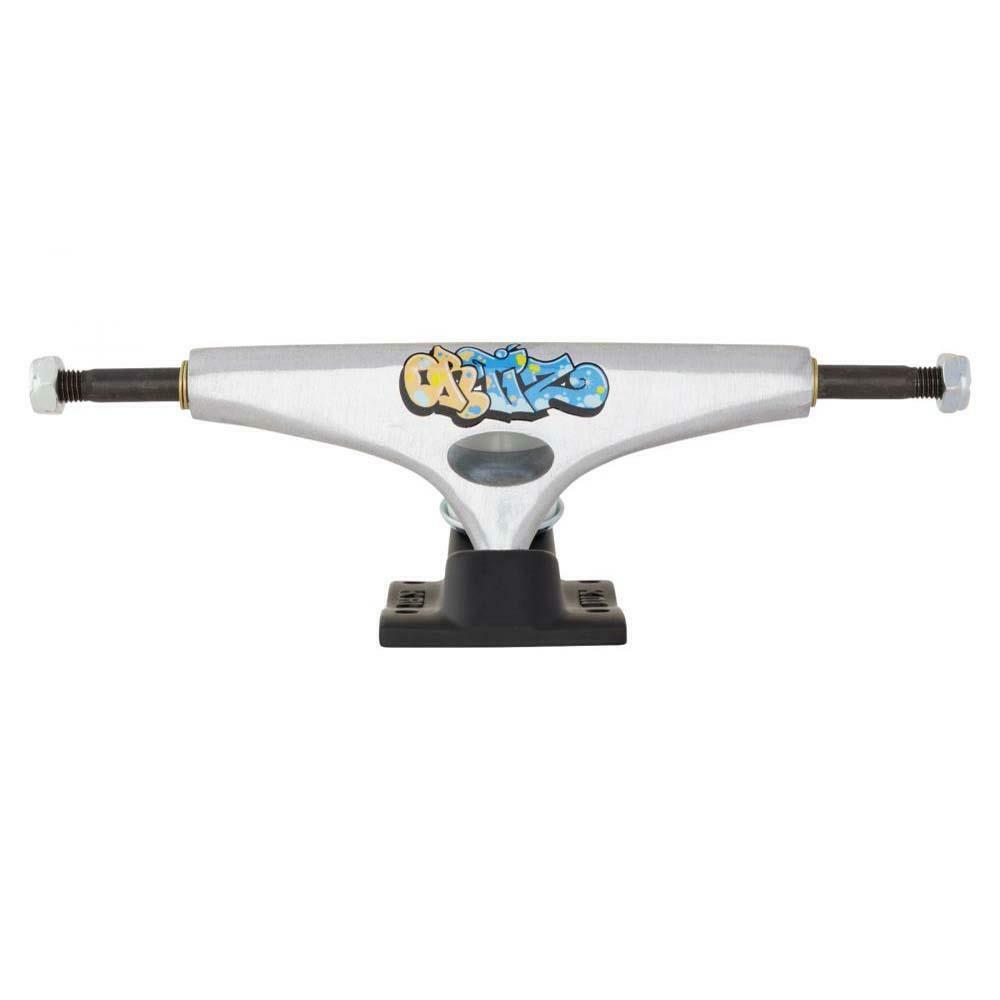 Krux Trucks K5 Chaz Ortiz DLK Standard Skateboard Trucks Silver 8.25"