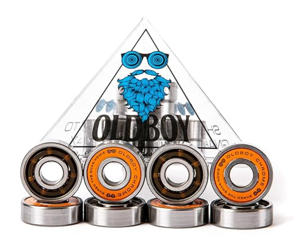 Oldboy Chrome Skateboard Bearings The Supply Network