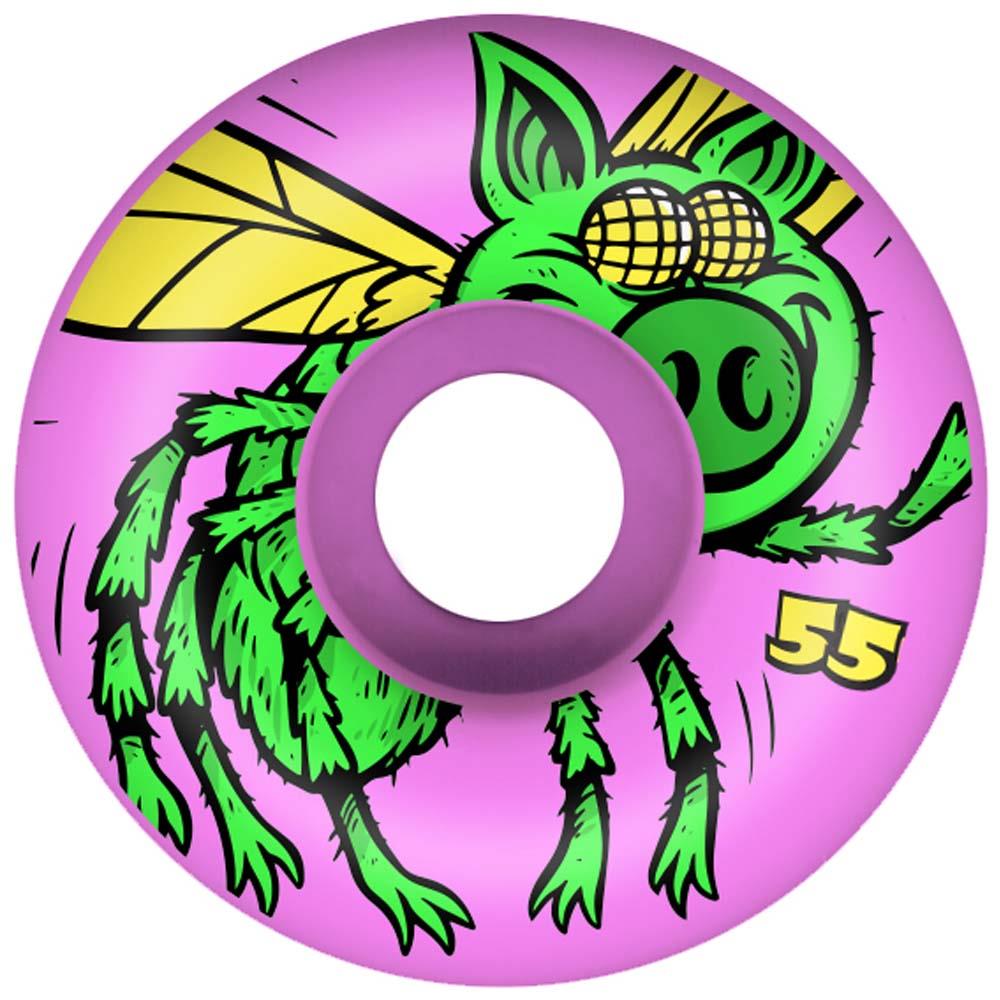 Pig Big Fly Proline Skateboard Wheels 101a Purple 55mm