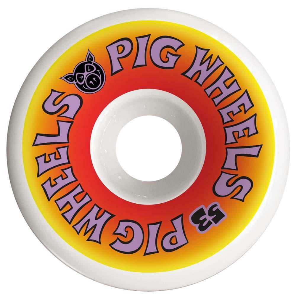 Pig Wheels Pig Wordmark Skateboard Wheels 53mm