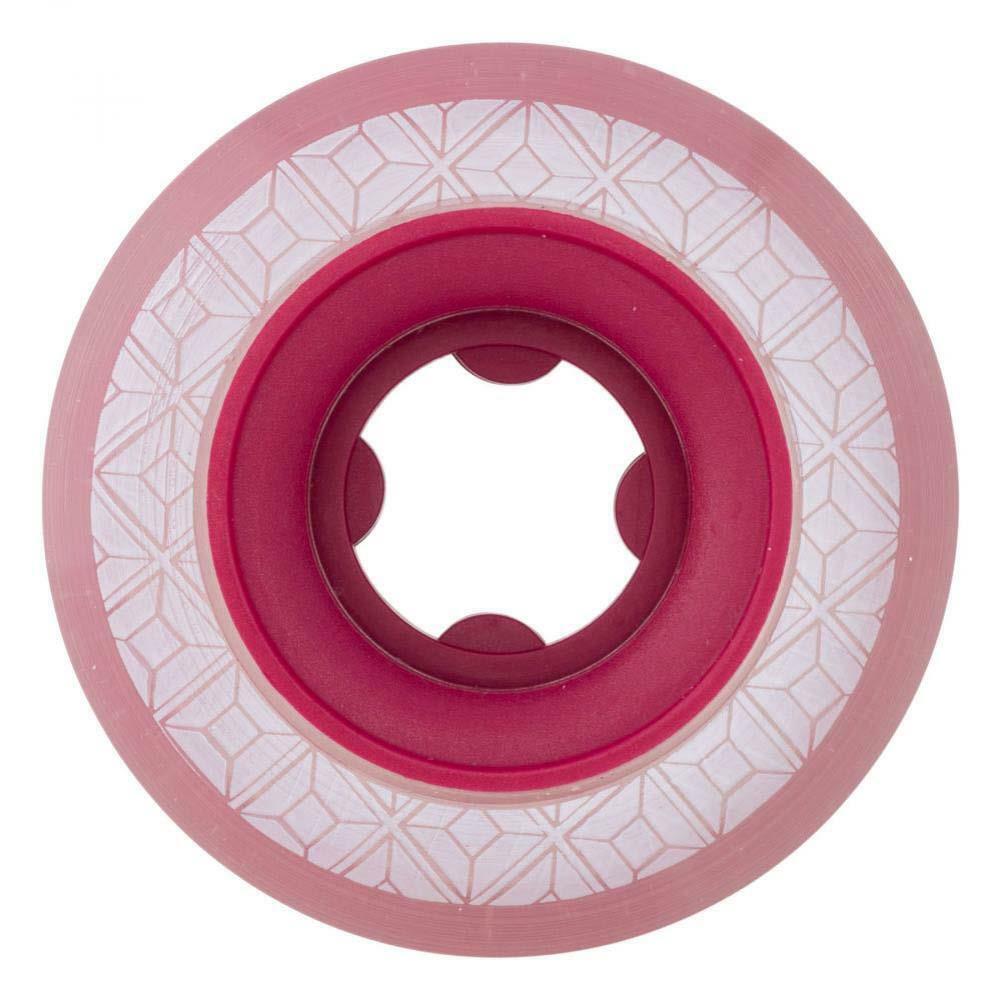 Ricta Skateboard Wheels Crystal Cores 95a Red 53mm