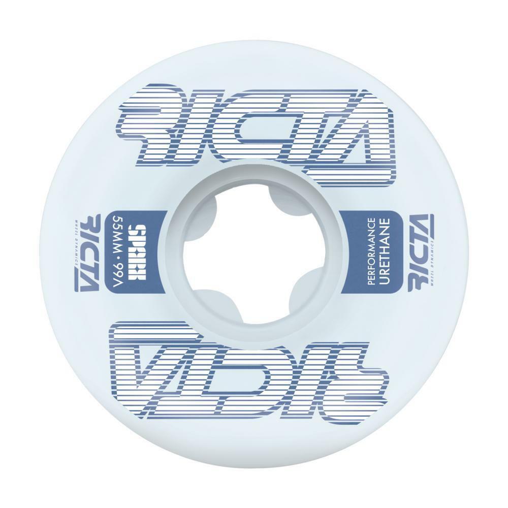 Ricta Wheels Framework Sparx Skateboard Wheels 99a White 55mm