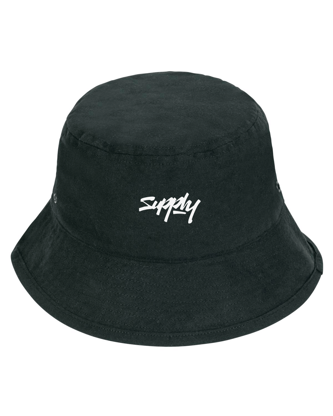 Black Skater Bucket Hat