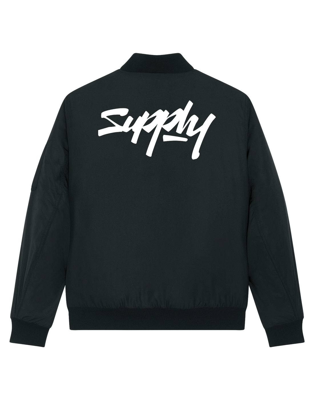Supply Black Bomber Jacket The Supply Network