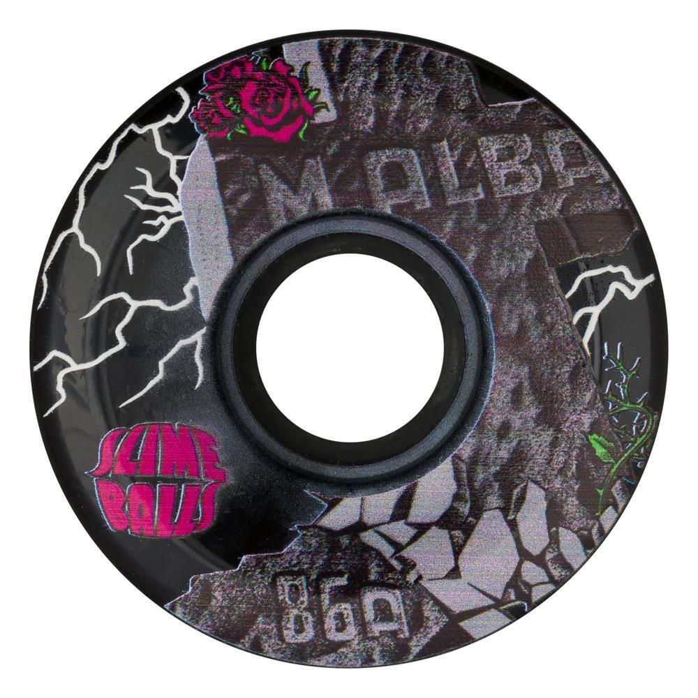 Slime Balls Skateboard Wheels Malba OG 86a Black 60mm