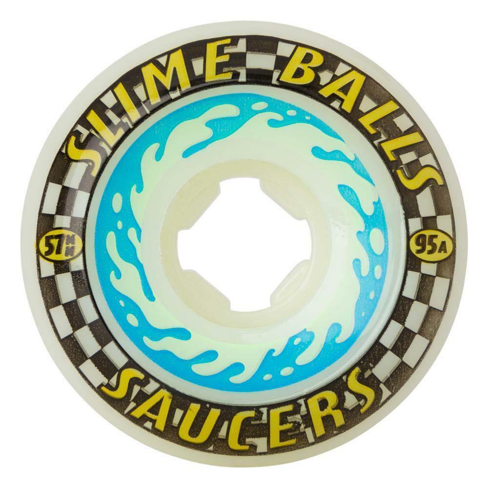 Slime Balls Skateboard Wheels Saucers 95a Multi 57mm