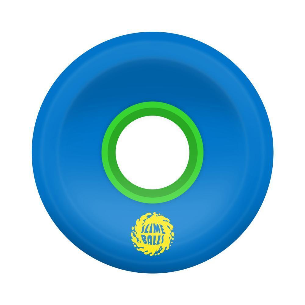 Slime Balls Wheels OG Slime Skateboard Wheels Blue Green 78a 66mm