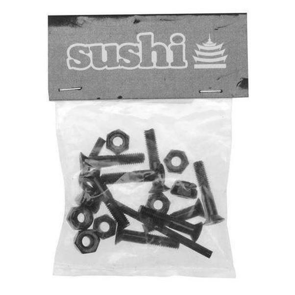 Sushi Skateboard Allen Key Bolts Black 1.25"