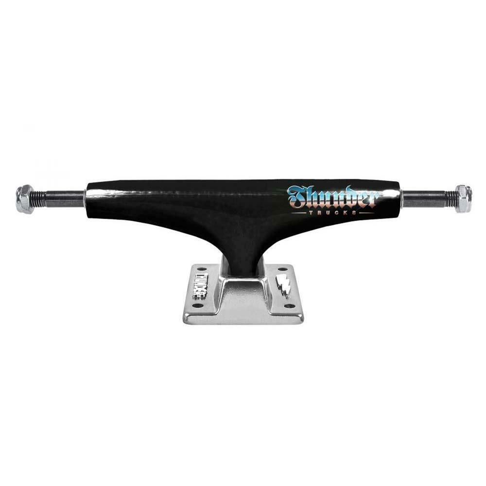 Thunder 149 Chrome Lights Skateboard Trucks Black Polished 149mm