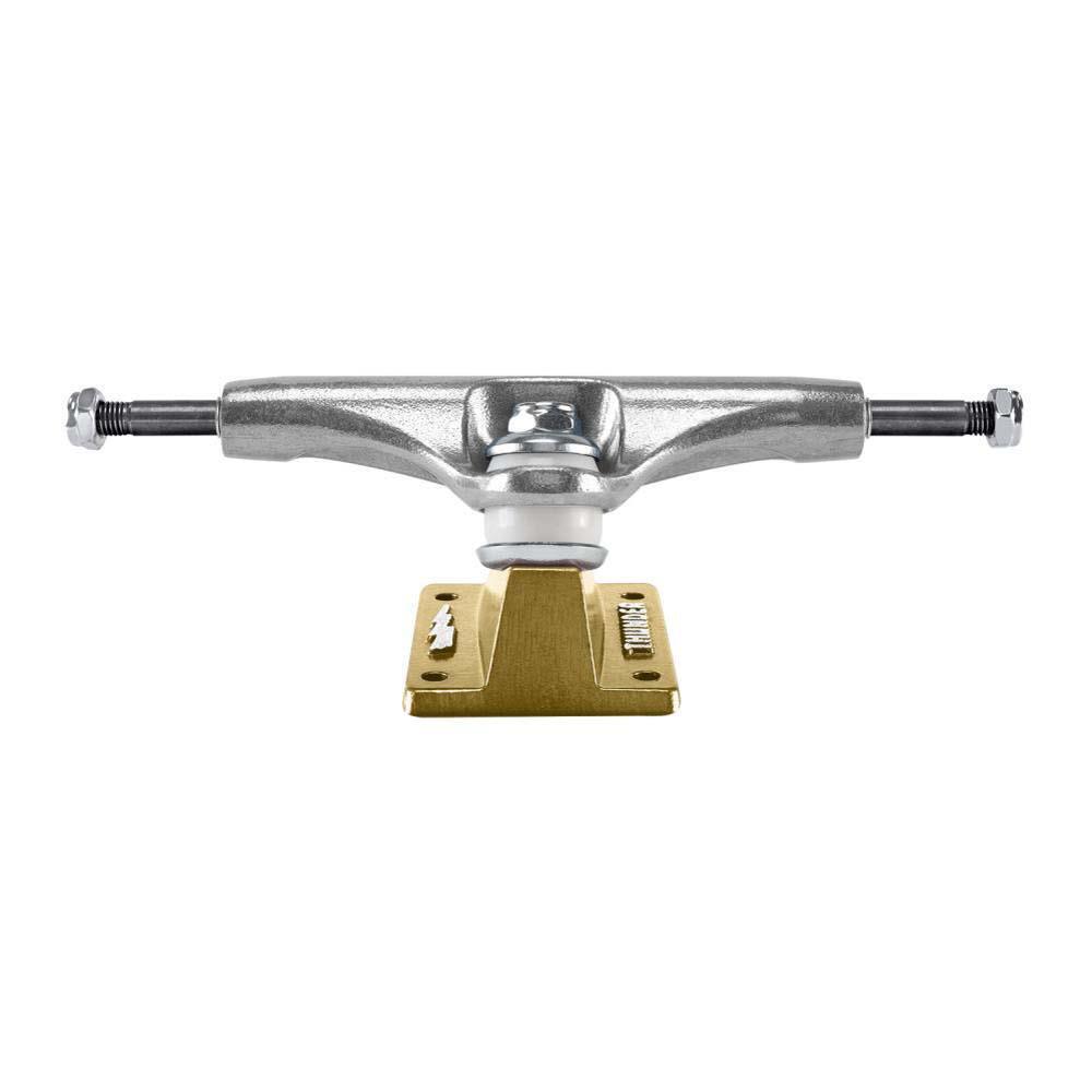 Thunder 149H Lights Skateboard Trucks Mariano Customs Polished Gold 149mm