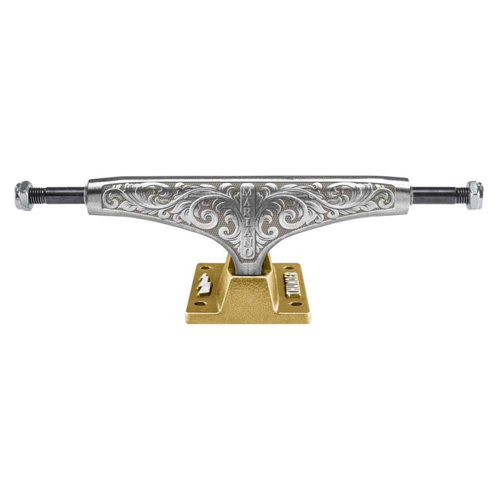 Thunder 149H Lights Skateboard Trucks Mariano Customs Polished Gold 149mm