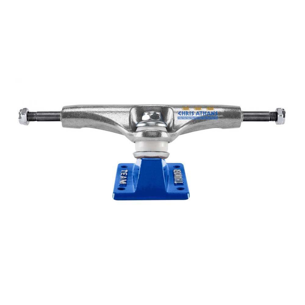 Thunder 149 Team Skateboard Truck Chris Athans Stamped Pro Polished Blue 149mm