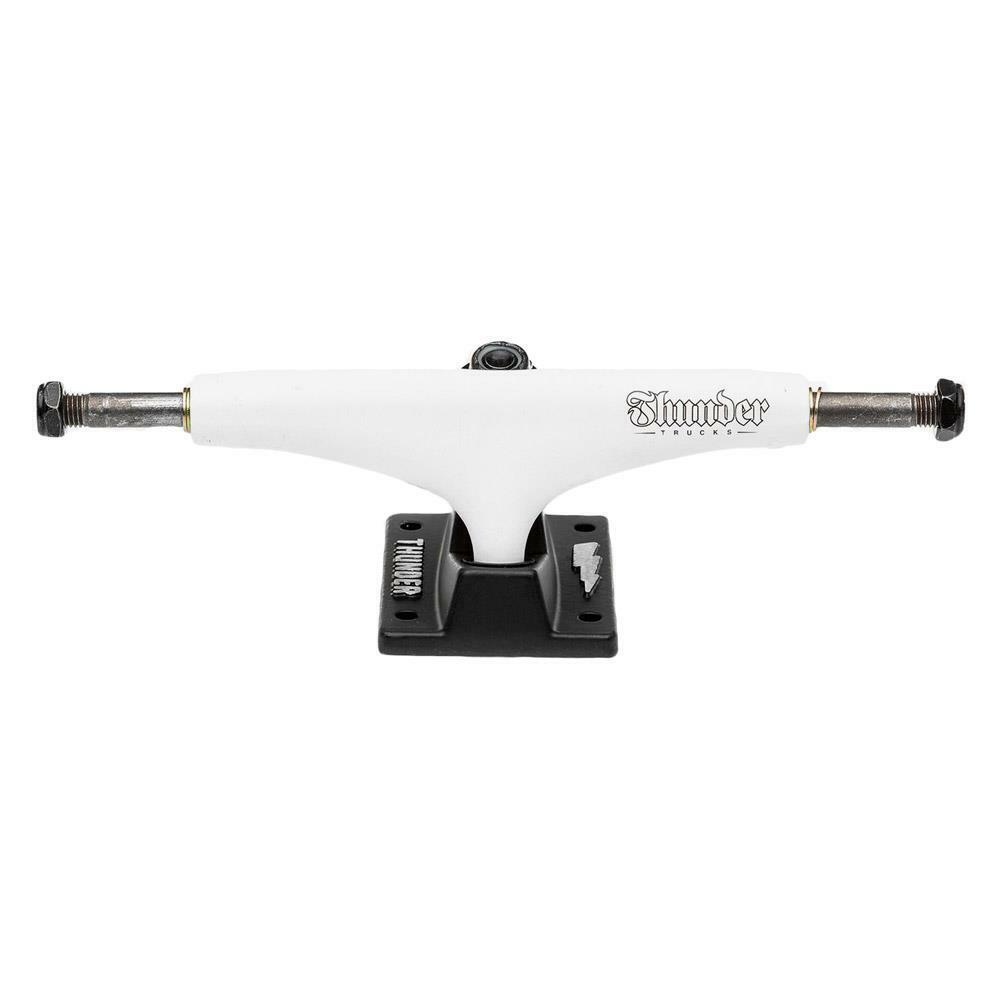 Thunder Onyx Team Skateboard Trucks White Black 147mm