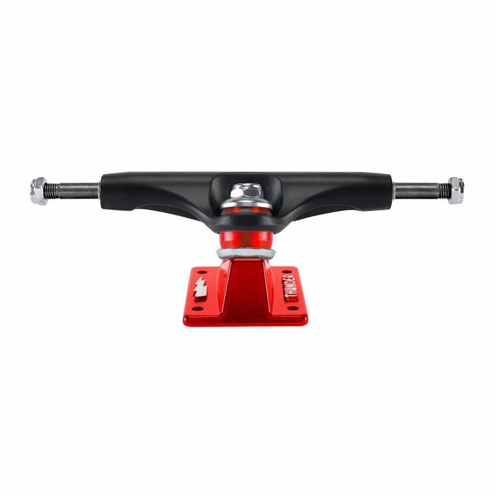 Thunder Skateboard Truck Strike Lights Black Red 148mm