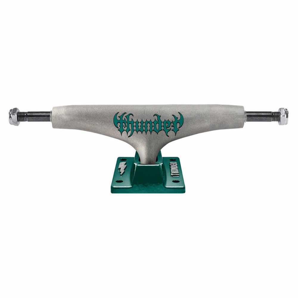 Thunder Skateboard Trucks Catalyst Team Edit Raw Teal 148mm