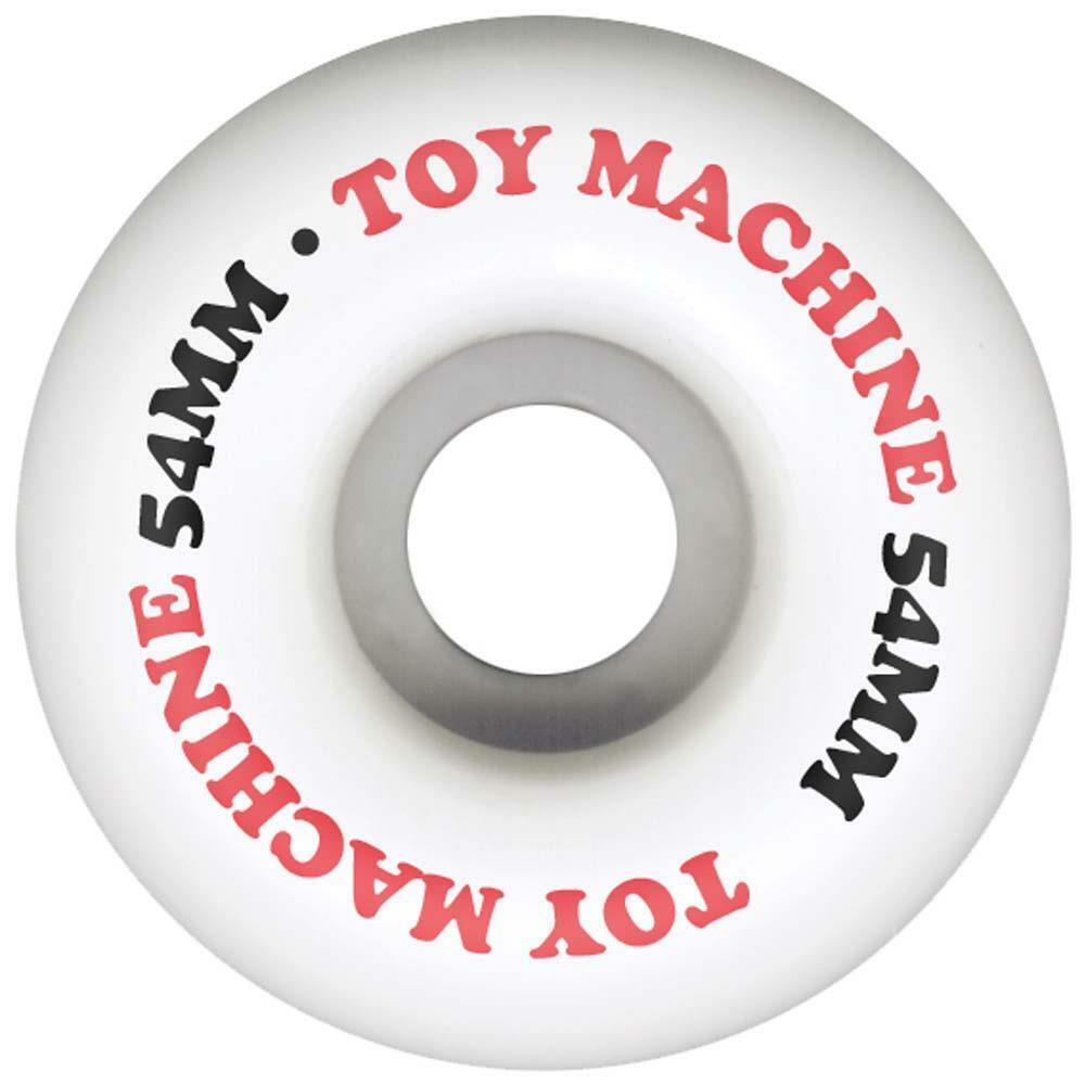Toy Machine Furry Monster Skateboard Wheels 100a White 54mm