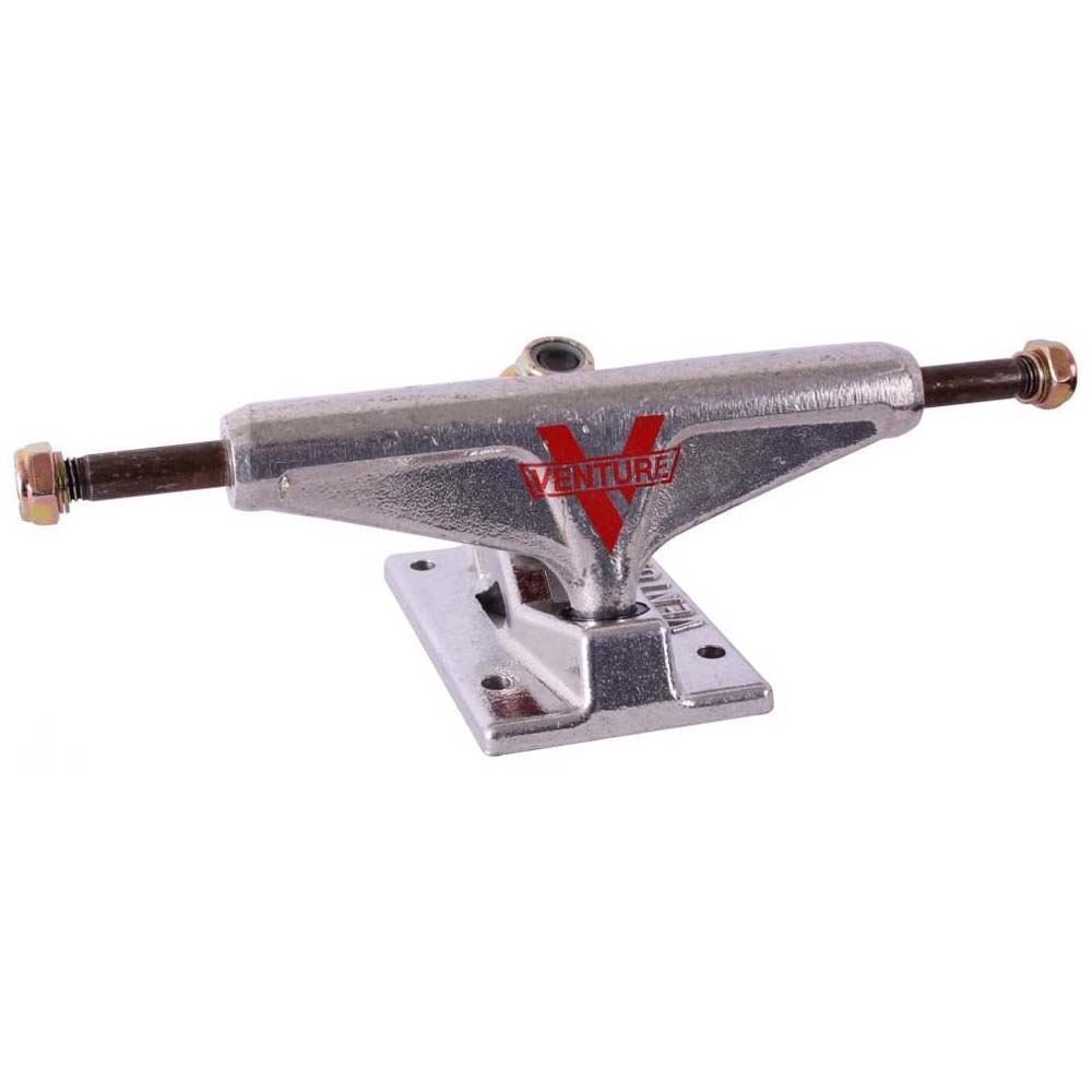 Venture 5.0 Low Skateboard Truck Polished Silver