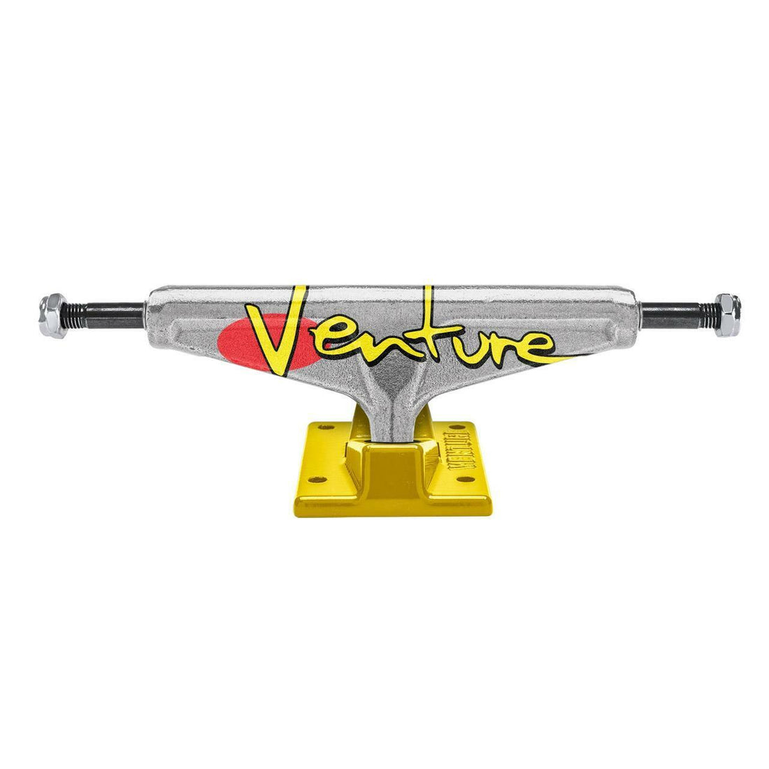 Venture Skateboard Truck 92 Full Bleed Team Polished Yellow 5