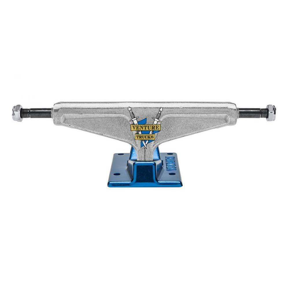 Venture Skateboard Truck Crest V Lights Blue Polished 5.8