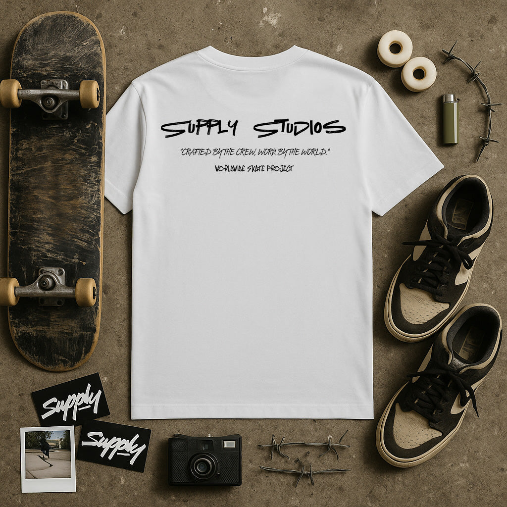 'Supply Studios' Skateboard T-Shirt