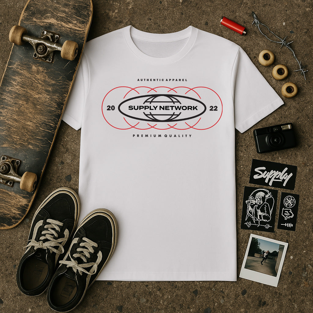 'Skater Rings' Skateboard T-Shirt
